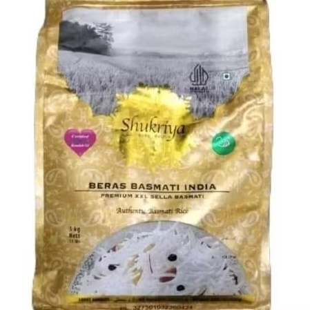 SHUKRIYA Beras Basmati India 5 kg