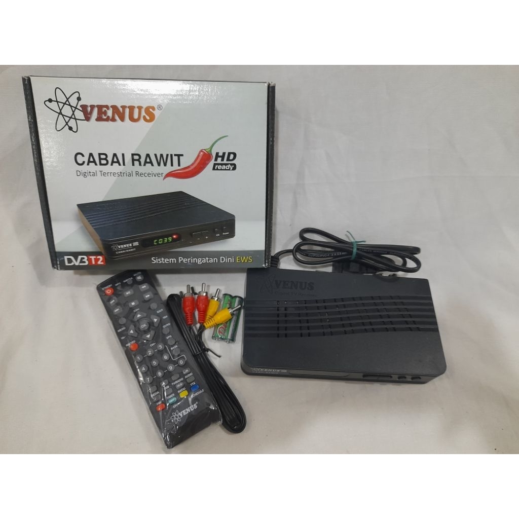BATAM set top box dv3 t2digital terrestrial receiver merk venuscabai rawit