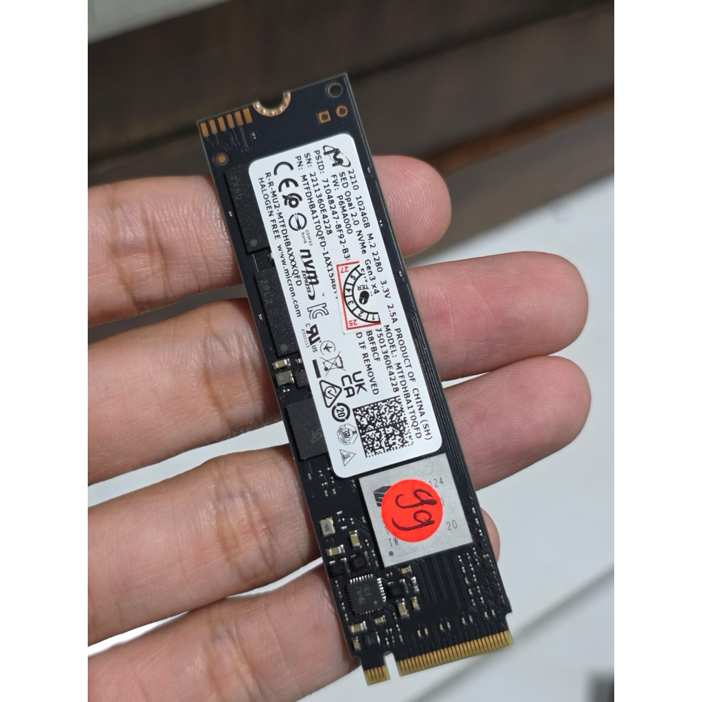 SSD NVMe Micron 2210 1TB