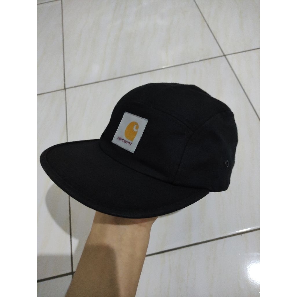 backley cap carhartt 5 panell black