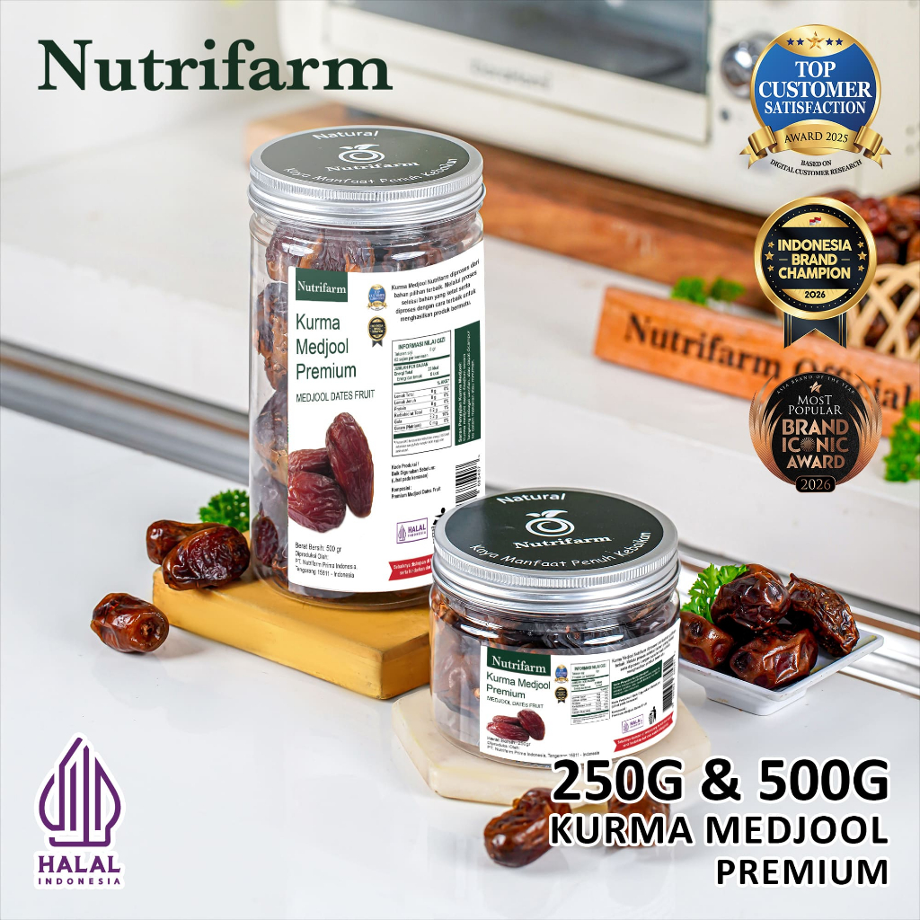 Nutrifarm Kurma Medjool 250g 500g