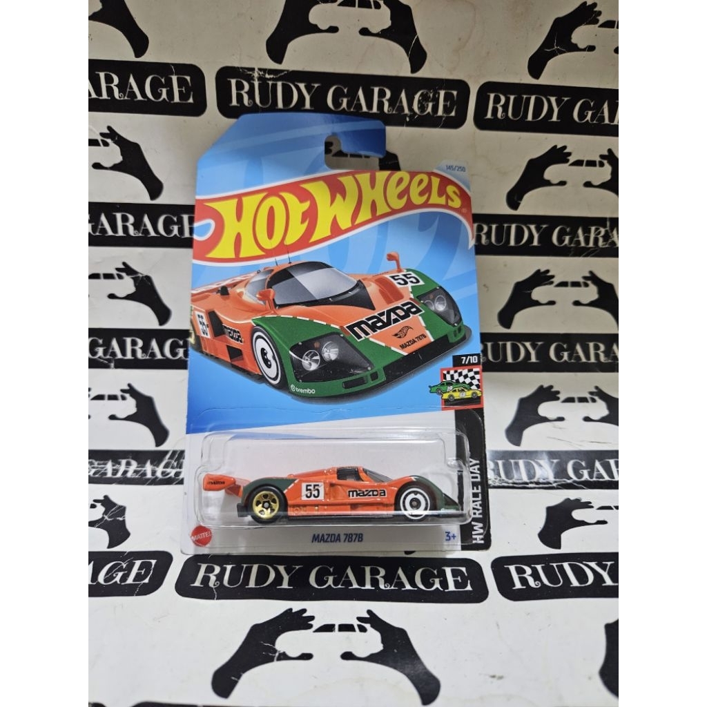 Hot wheels mazda 787B Orange