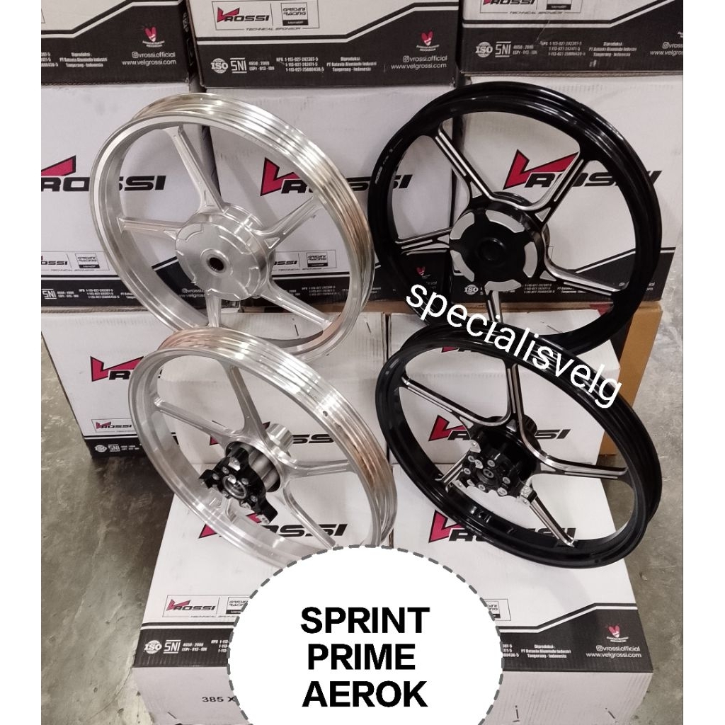 VELG PELAK V ROSSI SPRINT PRIME RING 17 AEROK MODEL AK 55