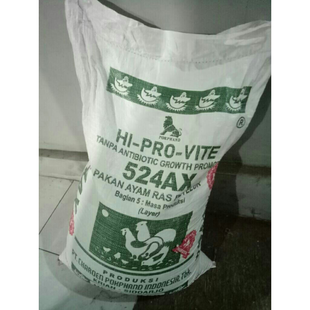 Pakan ayam petelur 524AX usia dewasa