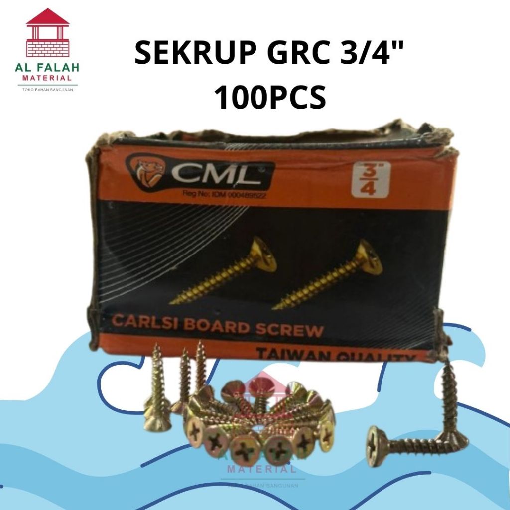 Sekrup GRC Camel 100 Pcs  3/4" Original