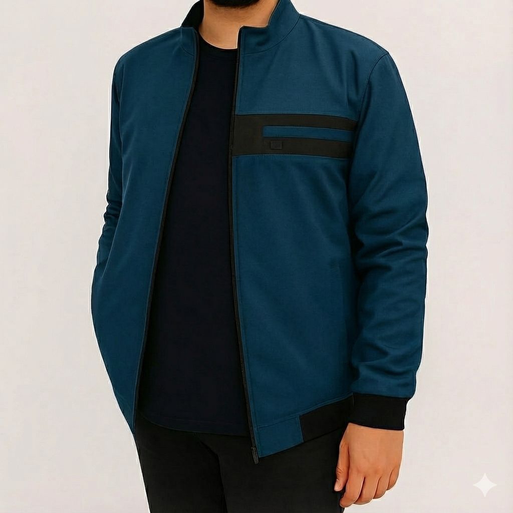 Jaket pria Jumbo bahan taslan Premium anti air dan anti angin Ukuran M-8XL