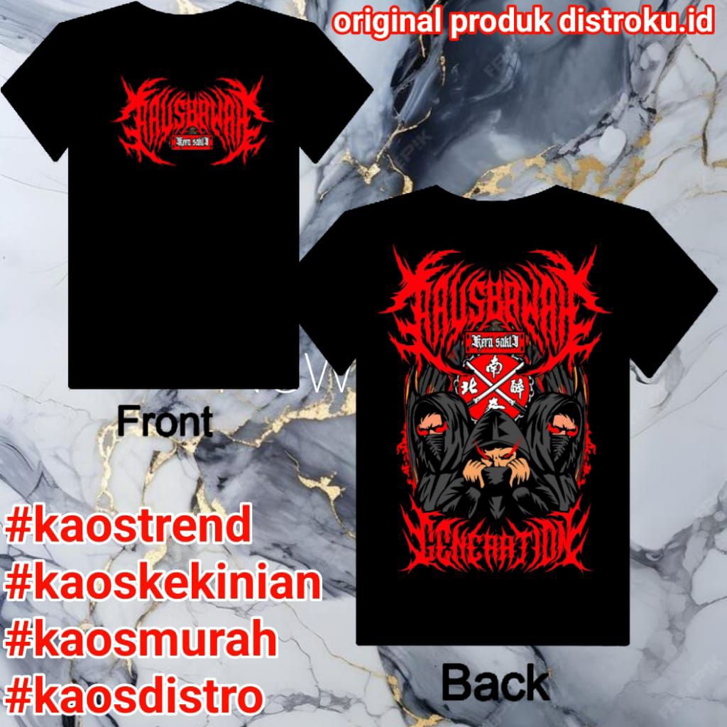 PROMO | Kaos Arus Bawah Generation Kera Sakti Distro Pria Wanita Kaos Ikspi Kera Sakti Murah