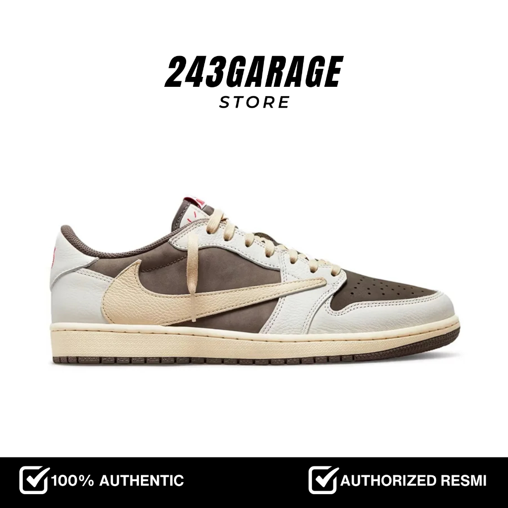 Air Jordan 1 Low OG Travis Scott Reverse Mocha Sneakers Resmi
