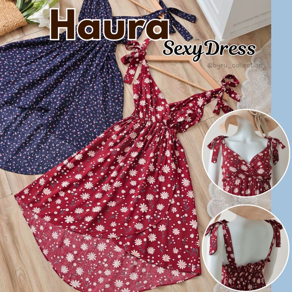HAURA DRESS|MOZA SEXY DRESS|| BAJU DINAS ISTRI MOTIF TERBARU