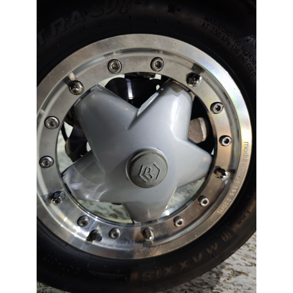 Tromol Bintang merk Terminator Cakram Discbrake Vespa New Px NPX Excel Exclusive model Fa Italia