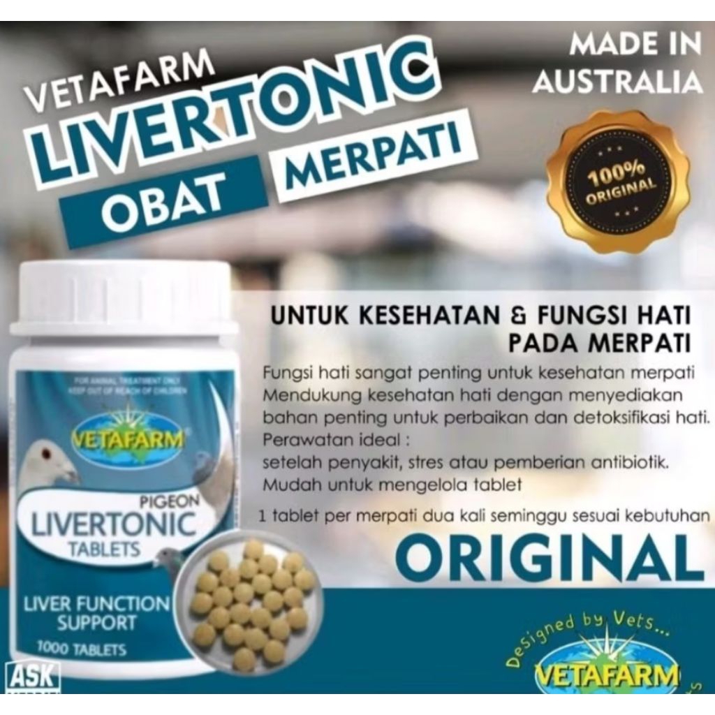LIVERTONIC SUPLEMEN MERPATI