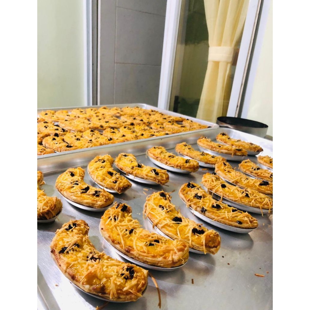 Pastry Banana Milk Crispy, Pisang Crispy Pastry Pisang Susu