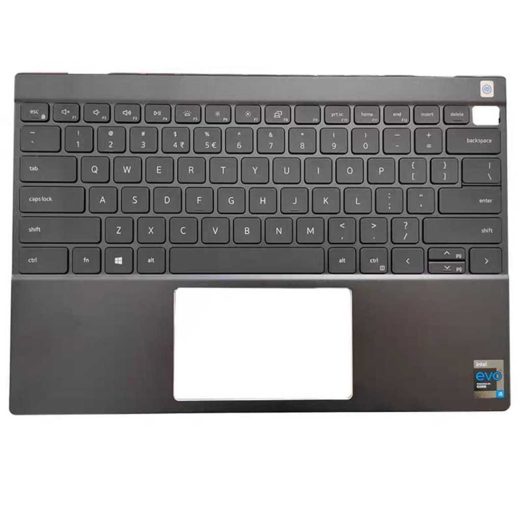 New For Dell Inspiron 5000 5310 Upper Case Keyboard Set Assy Dark Gray