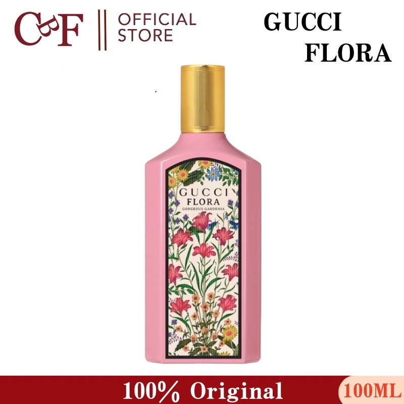 Gucci Flora Gorgeous Cardenia Pink FLOWER NEW Eau De Parfum EDP 100ML