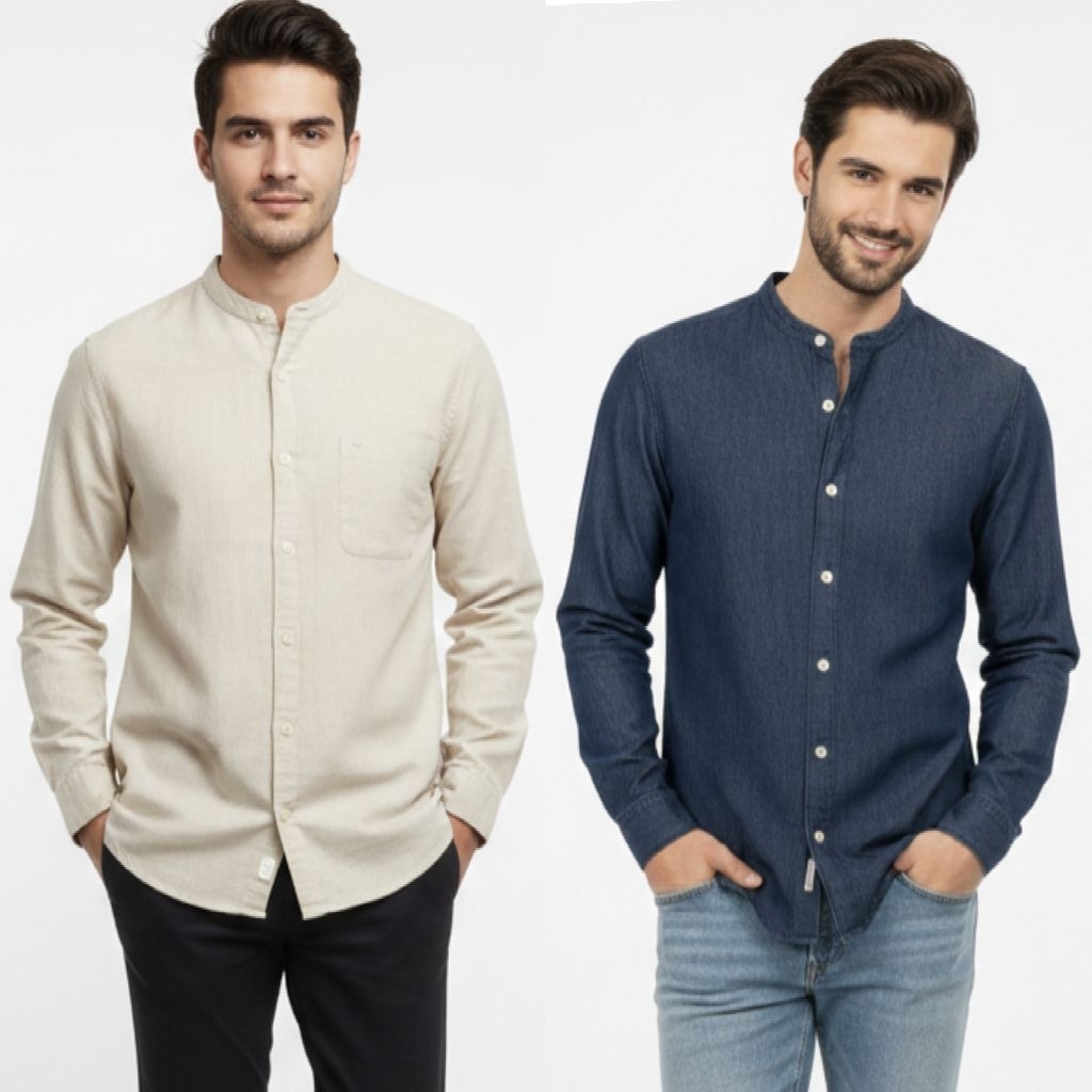 Cardinal Casual Kemeja Koko Pria CAP1451 CAP1452