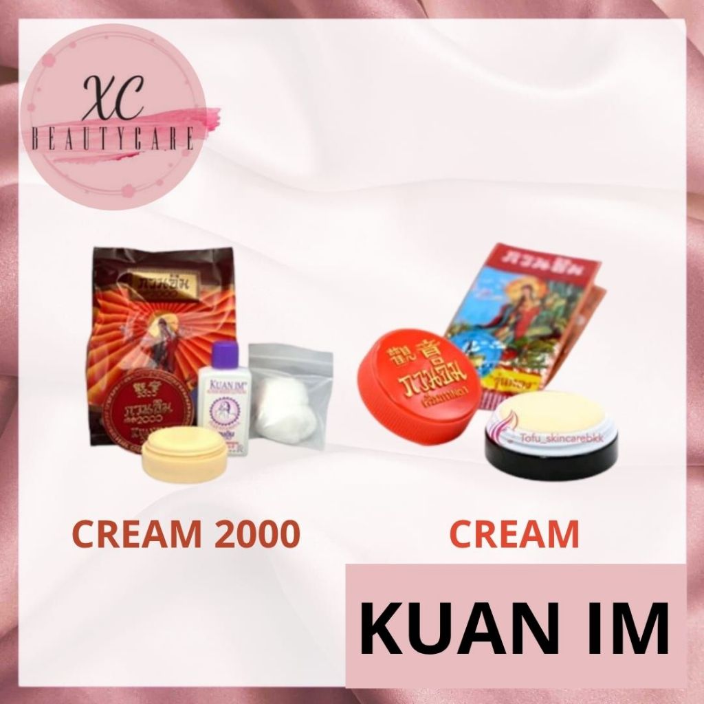 KUAN IM CREAM / BEDAK PEARL / KUAN IM PEARL / CREAM THAILAND / ALAS BEDAK / CREAM JERAWAT