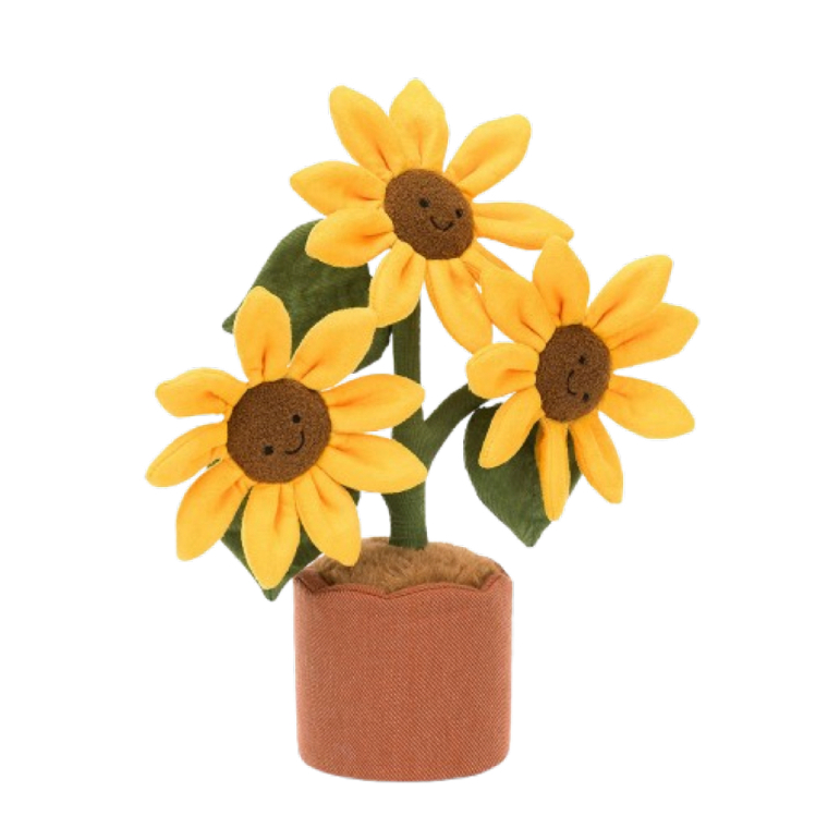 JELLYCAT Amuseables Sunflower Plush | Boneka Jellycat ORIGINAL