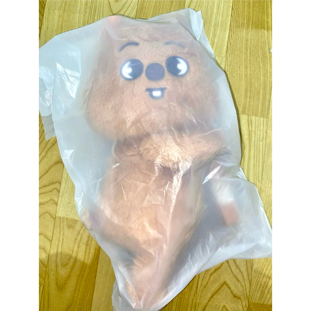 booked plush bag quokka