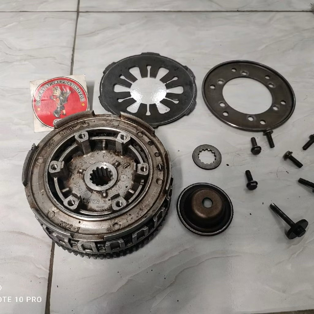 HOUSE KOPLING / RUMAH KOPLING 1SET YAMAHA VEGA ZR PNP JUPITER Z ROBOT ASLI CABUTAN