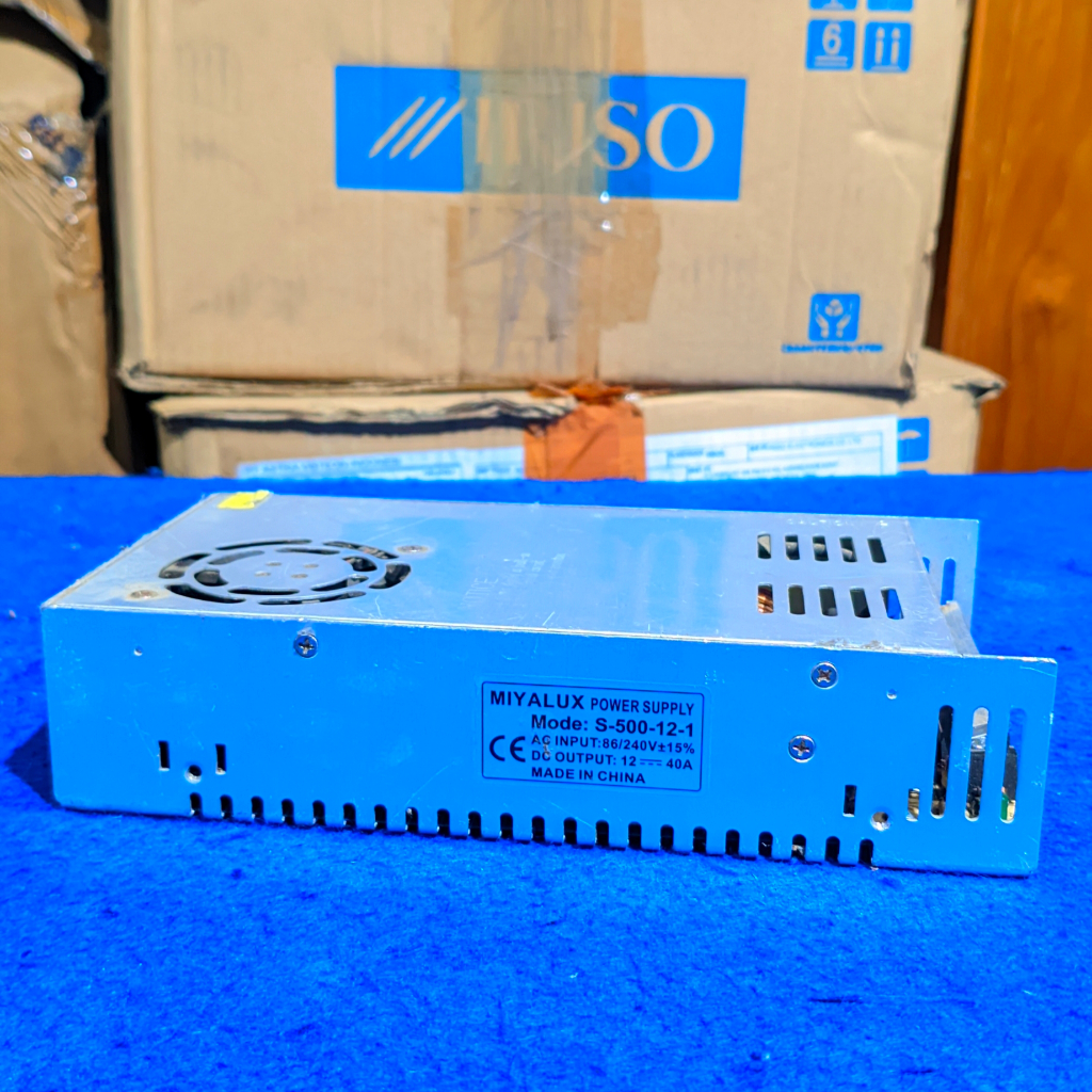 POWER SUPLAY 12V 40A UNTUK RIG RADIO /BEKAS CABUTAN