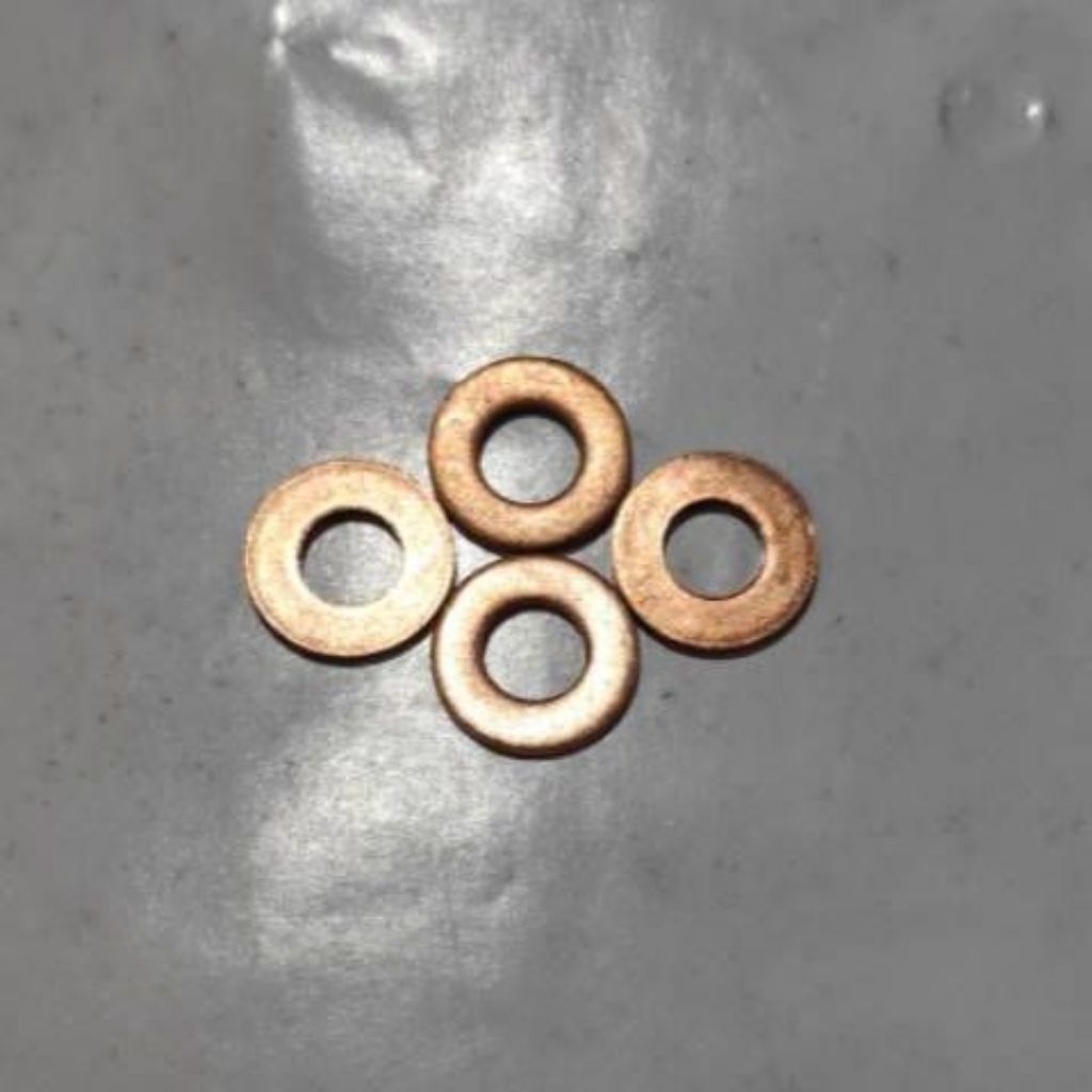 Ring Tembaga baut Sepuluhan M6 Asli Tembaga