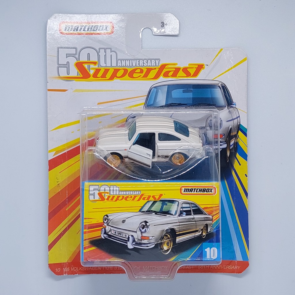 Matchbox 1965 Volkswagen Type 3 Fastback Superfast
