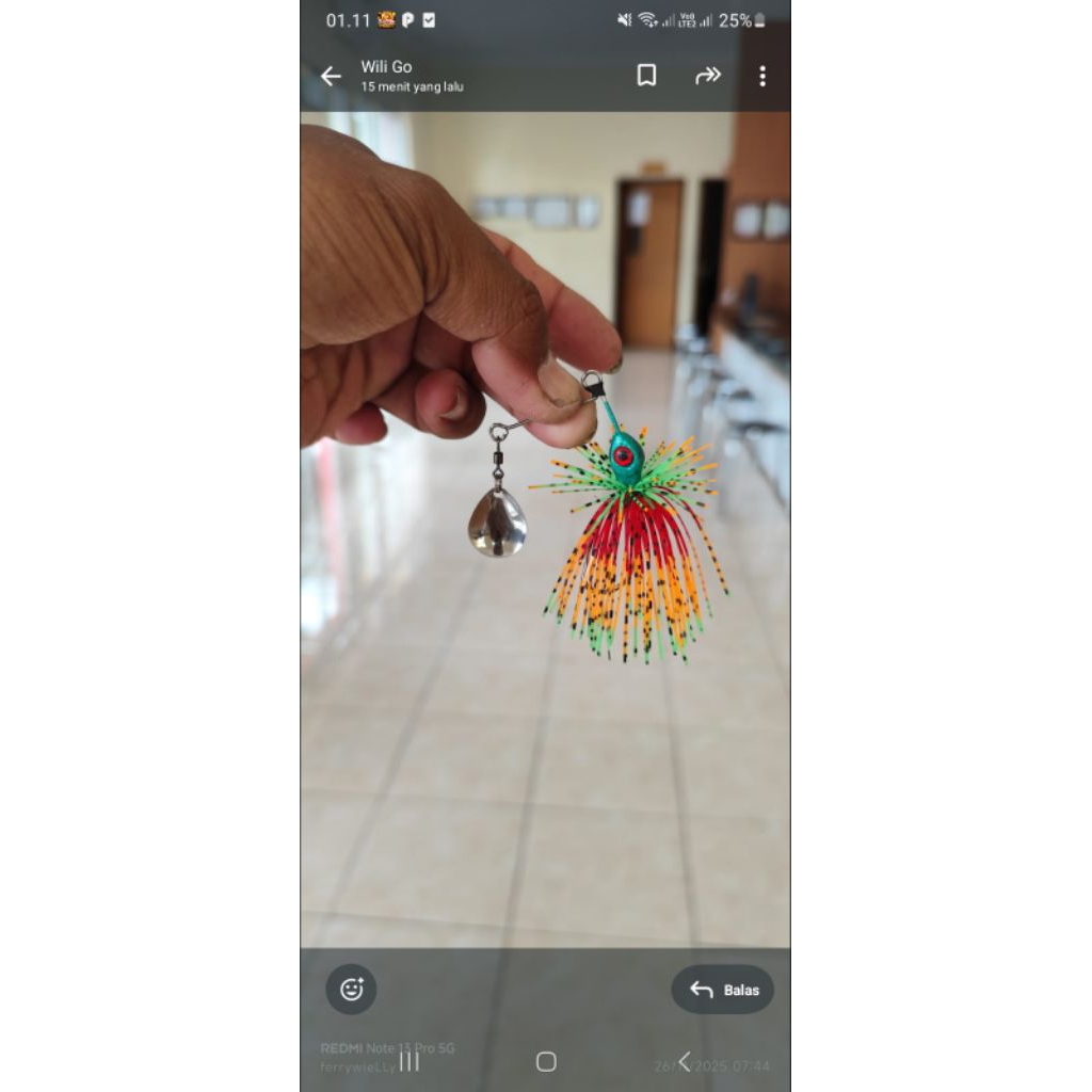 umpan ikan gabus dan toman spiner bait