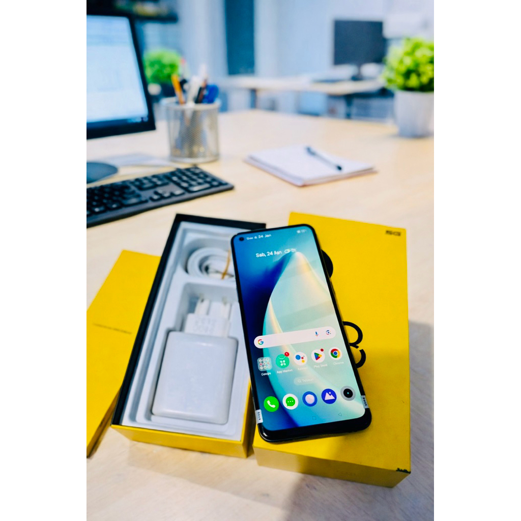 Realme 9Pro plus 5g 8/256 Fullset Second Seken Sekon Murah Ori