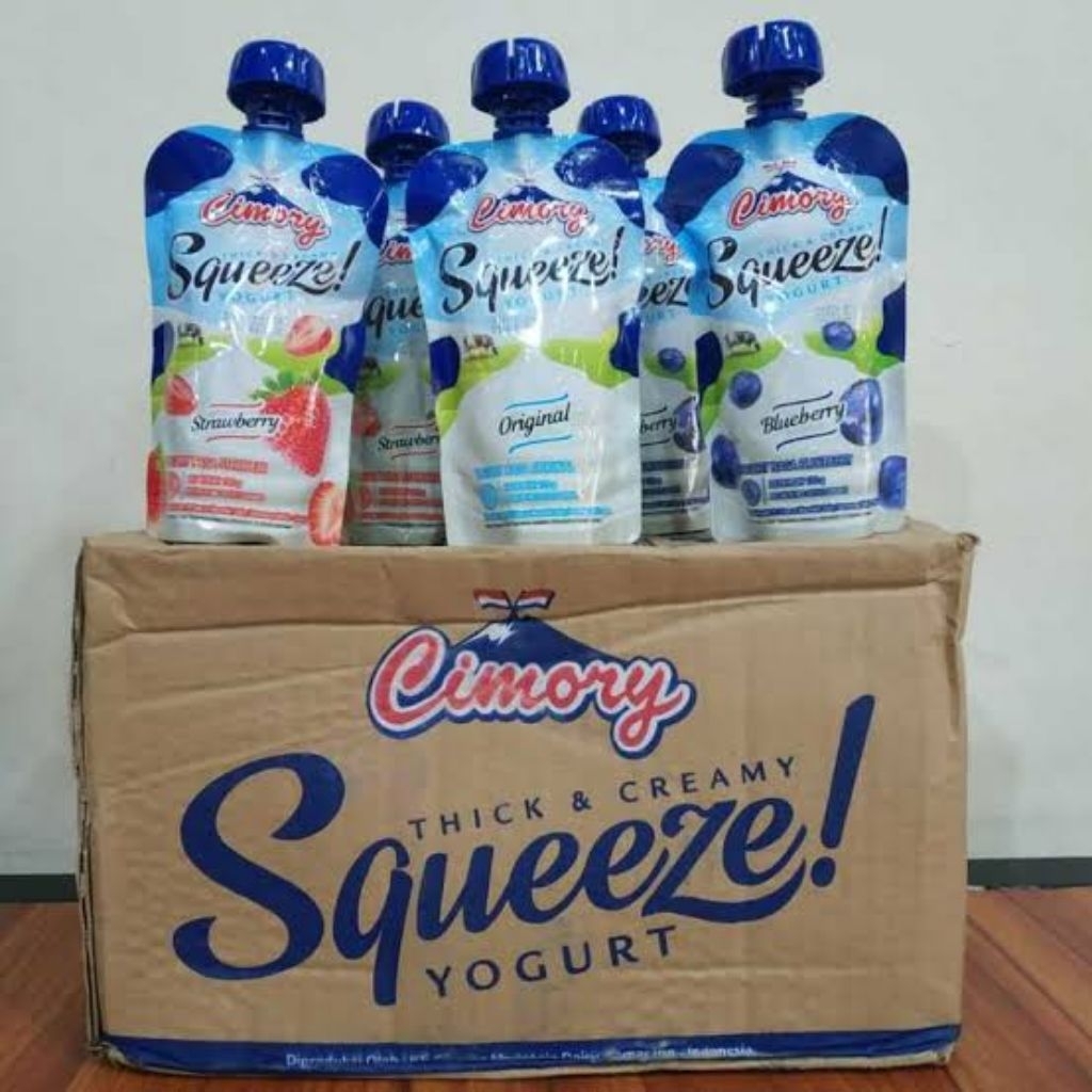 cimory yogurt squeeze 1 dus isi 24pcs