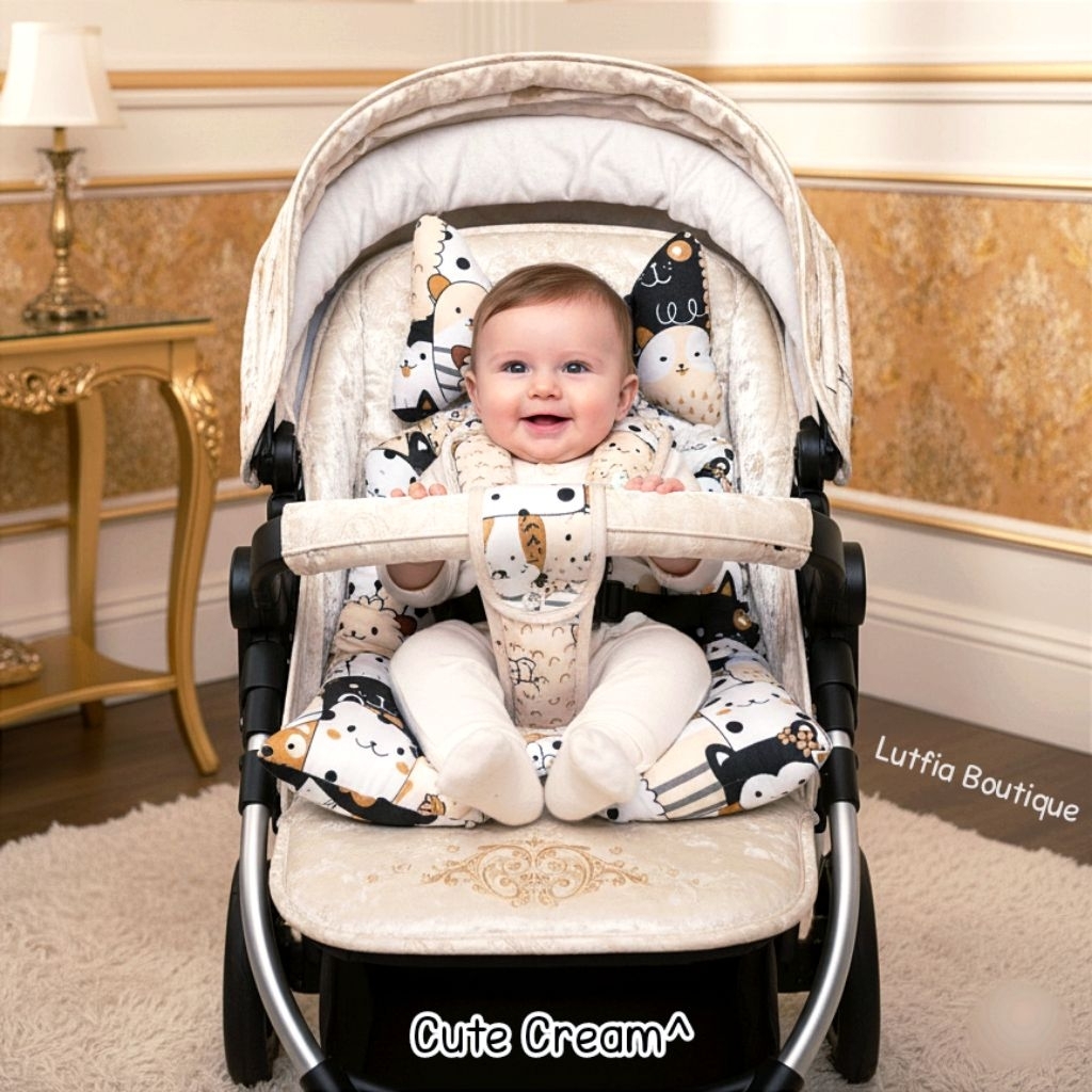Alas Stroller Bayi / Alas Stroller bayi multifungsi 4in1 / STROLLER PAD BABY UNIVERSAL / alas kereta
