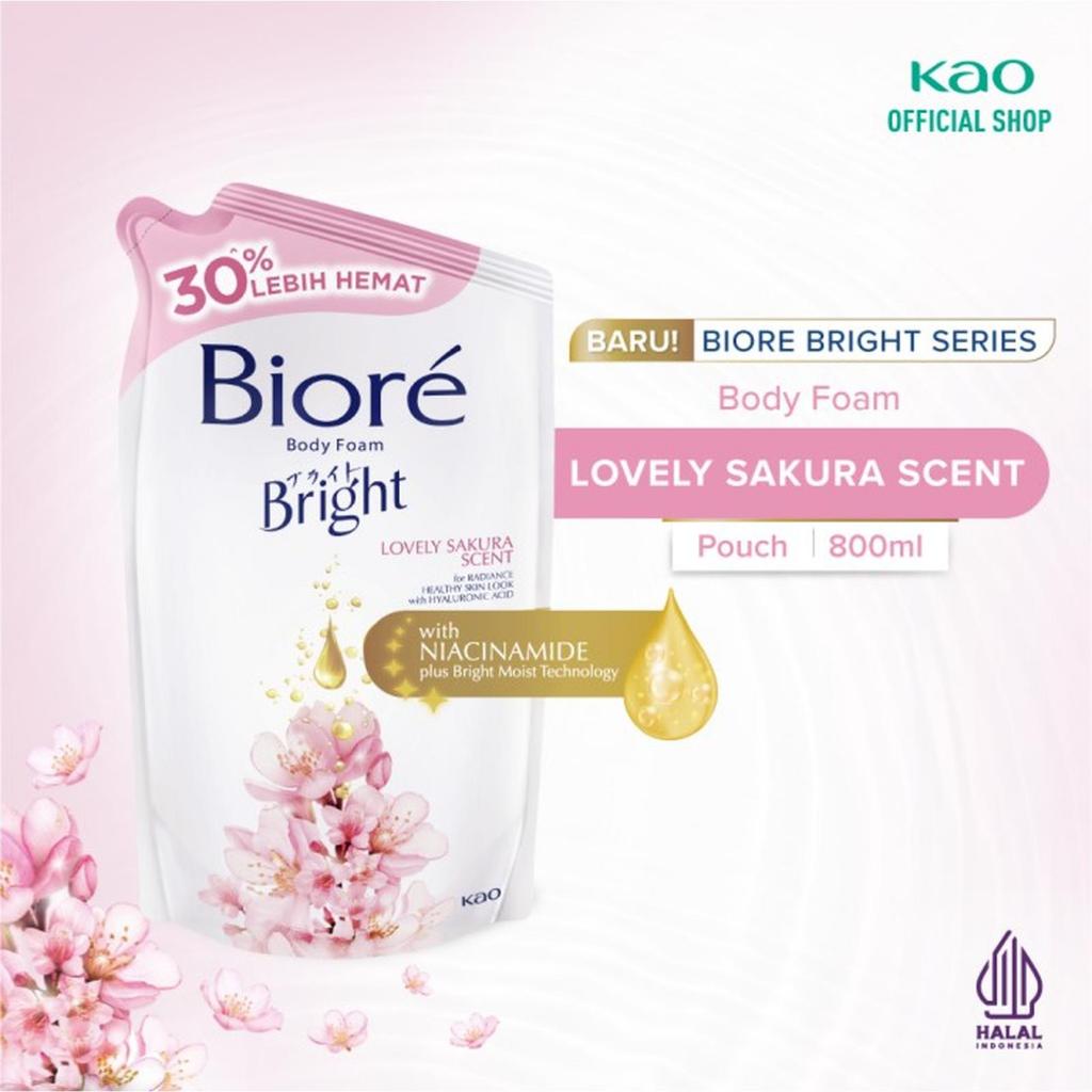 Biore Bright Lovely Sakura 800 ml