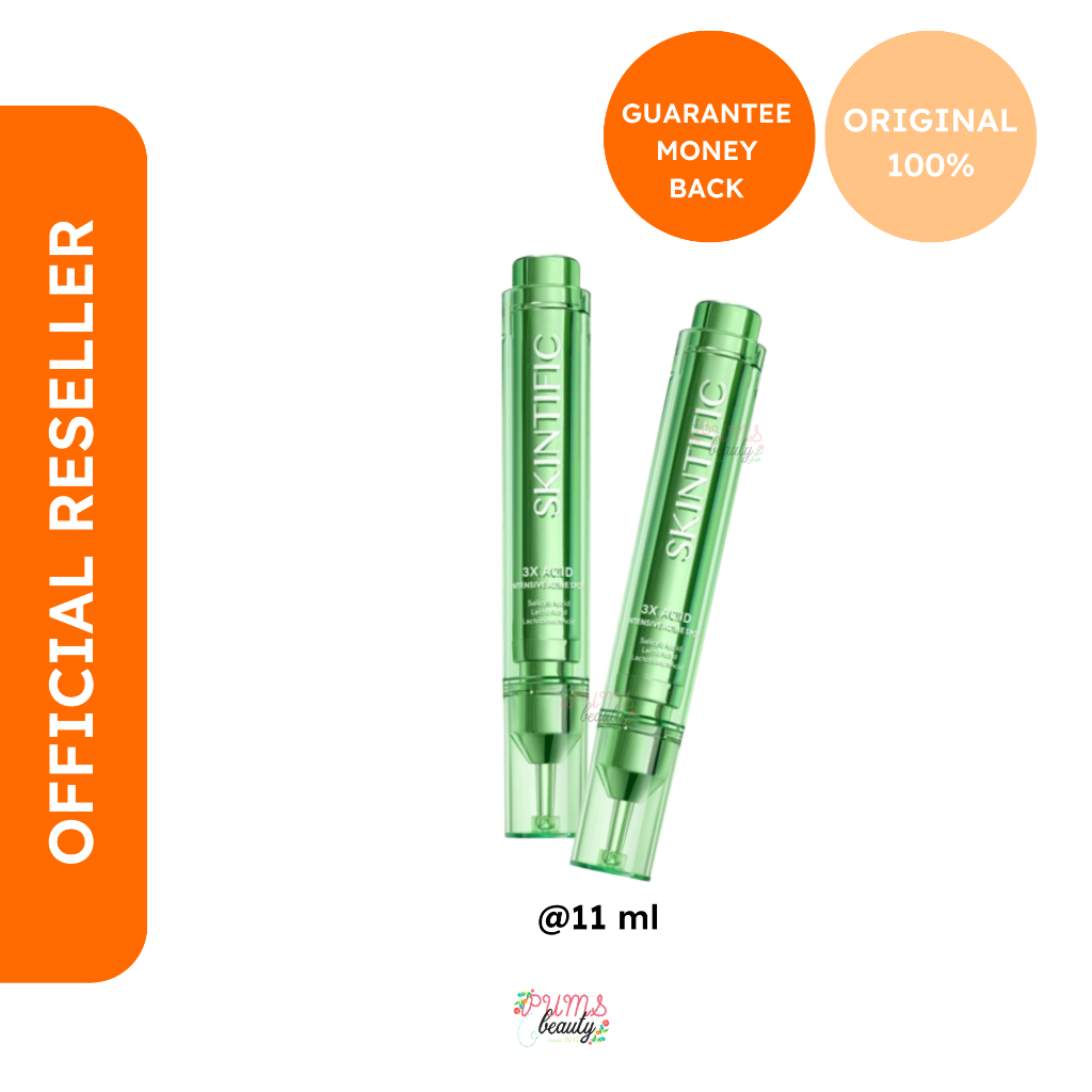 PUMSBEAUTY - SKINTIFIC 3X Acid Intensive Acne Spot Gel 11g Acne Treatment Spot Gel Dark | 11ml