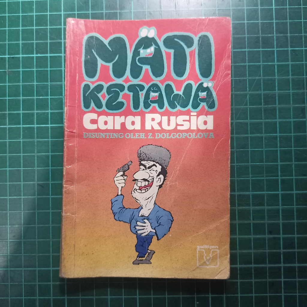 Buku humor mati ketawa cara rusia disunting oleh z dolgopolova gus dur abdurrahman wahid bekas prelo