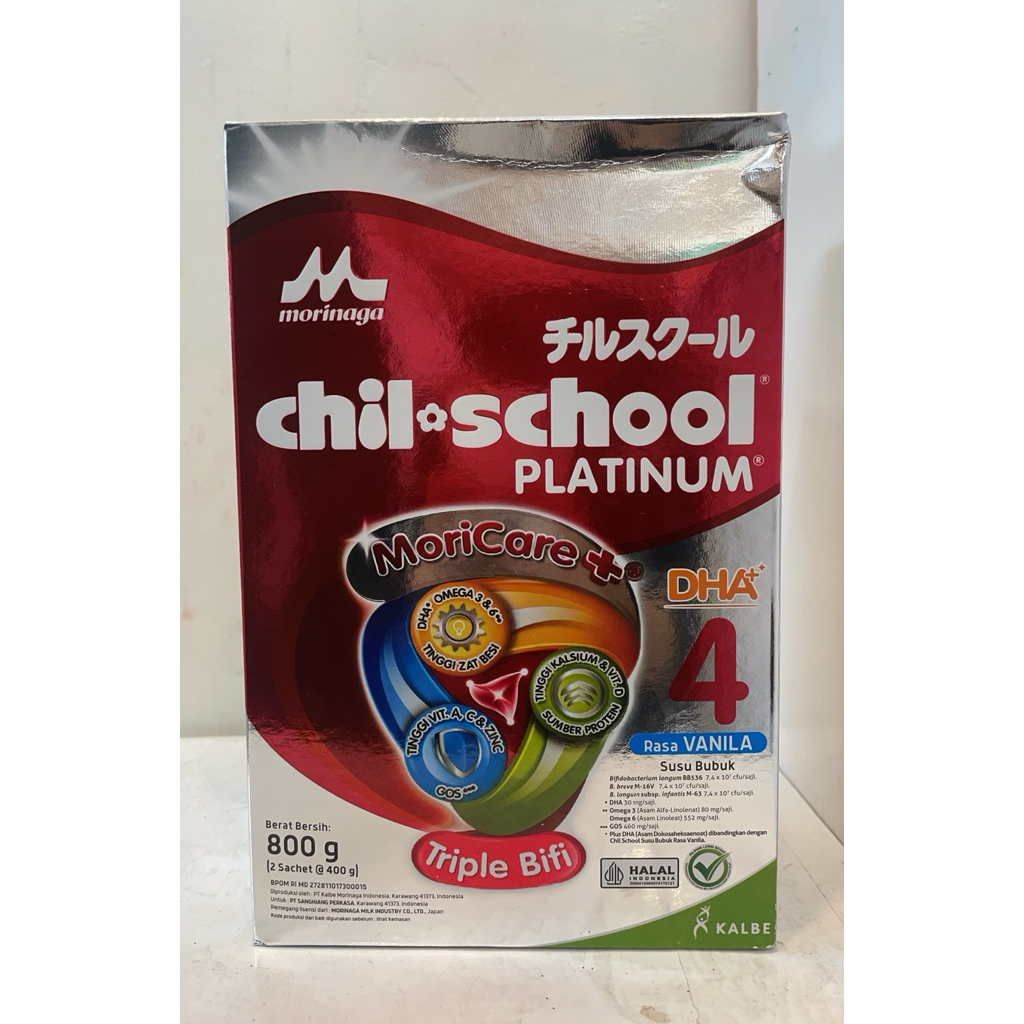 Morinaga Platinum Chil School tahap 4