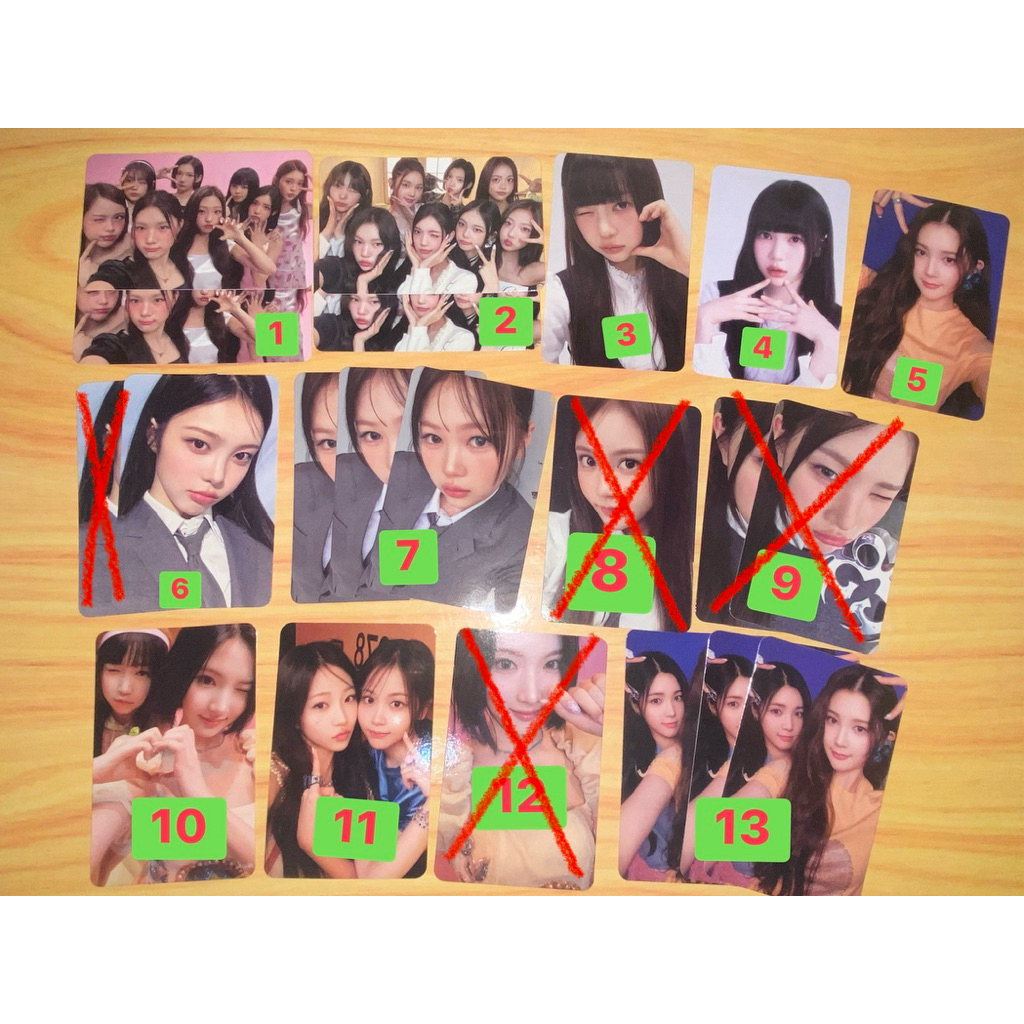 PHOTOCARD H2H HEARTS2HEARTS ALBUM MD MERCH FOCUS ERA THE CHASE ERA UNIT SELCA GRUP FOUR HEARTS CLUB