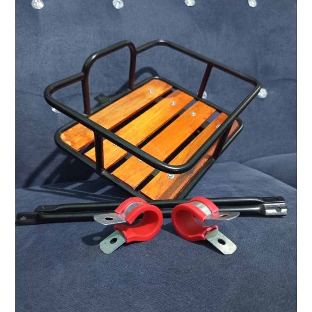 keranjang commuter keranjang kayu keranjang mtb kalcer