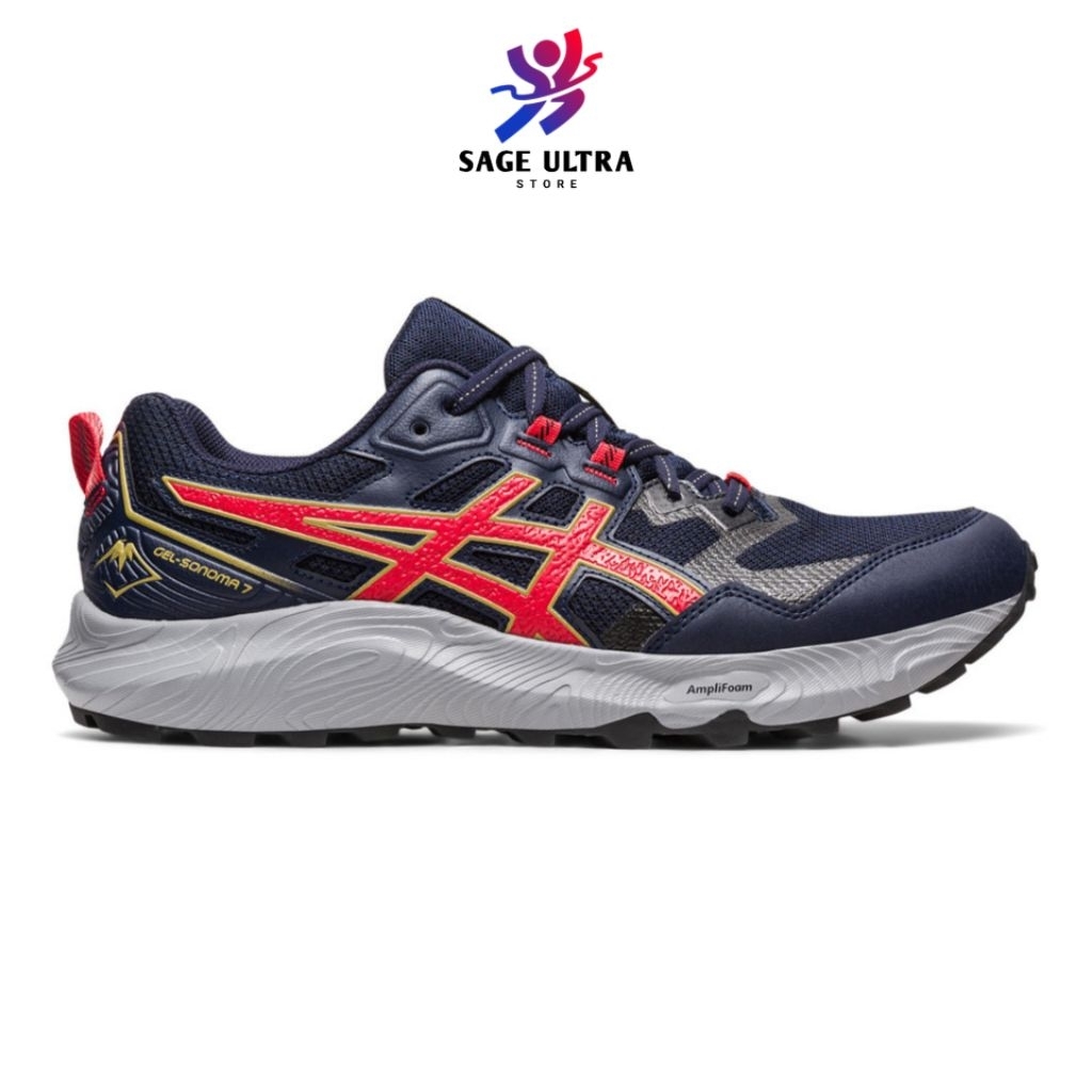 Sepatu Lari Trail Running Asics Gel Sonoma 7 Men Pria Original