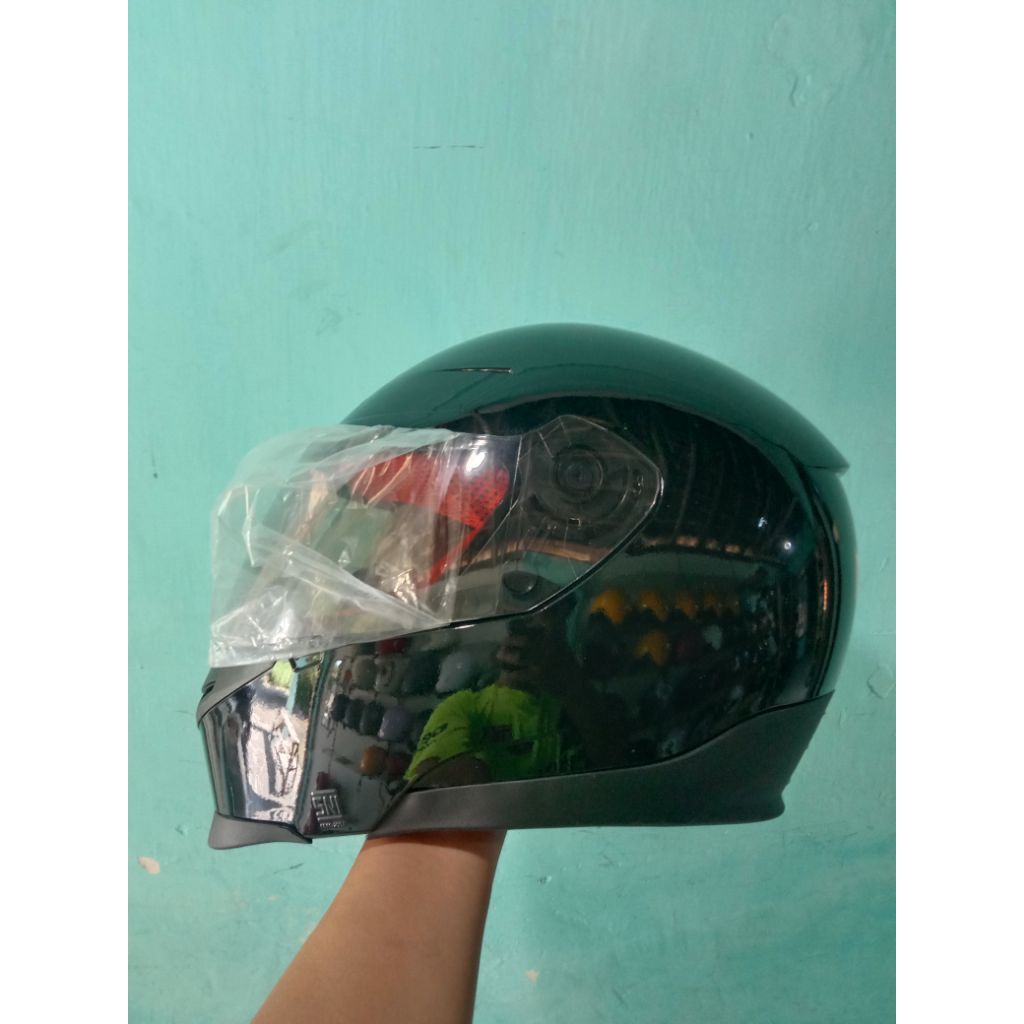 helm Honda full face new