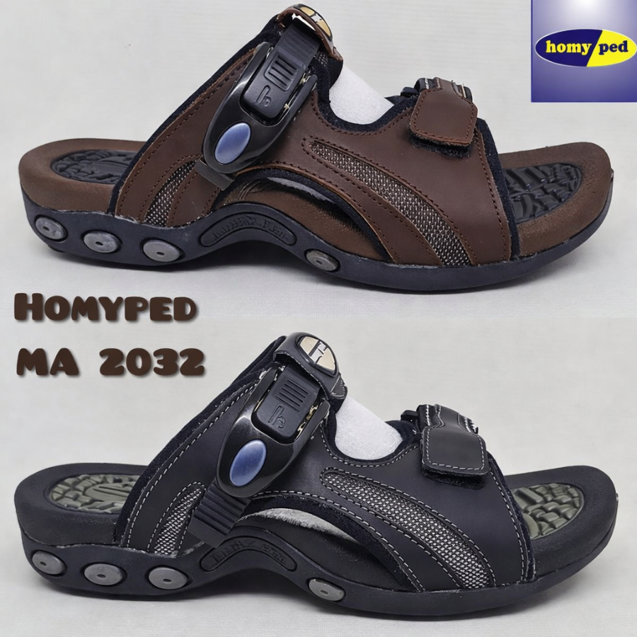 Sandal Kasual Pria HomyPed MA 2032 Kulit Asli (ORIGINAL)