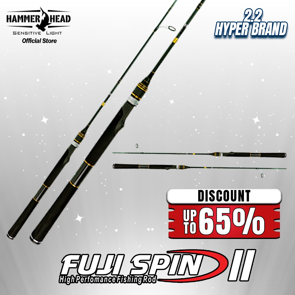 HAMMER HEAD Joran Spinning Fuji Spin II 168CM 180CM Hi-Carbon Blank Hollow