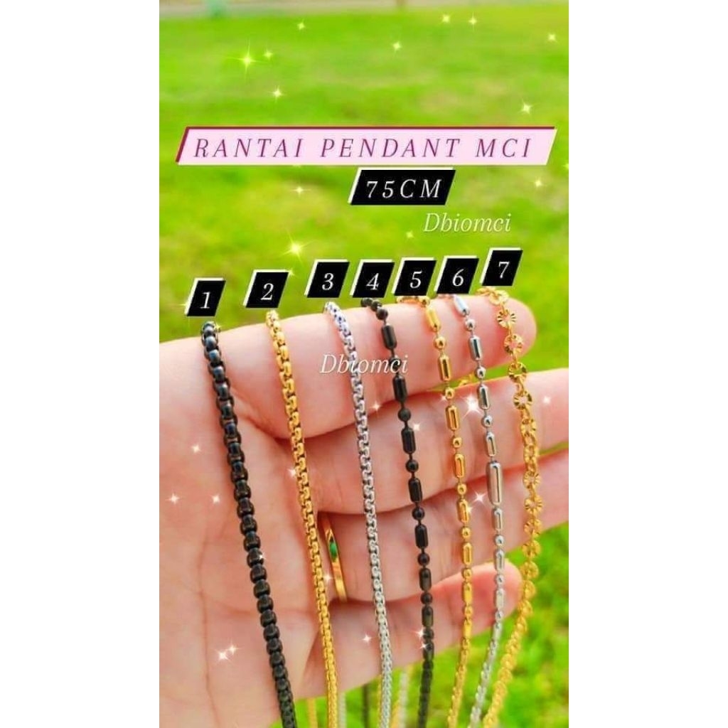 Rantai kalung MCI
