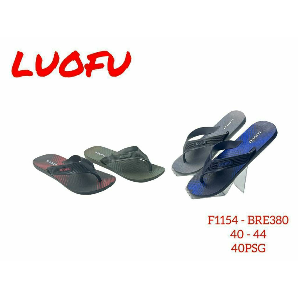 Sandal Japit Pria Luofu Import f1154