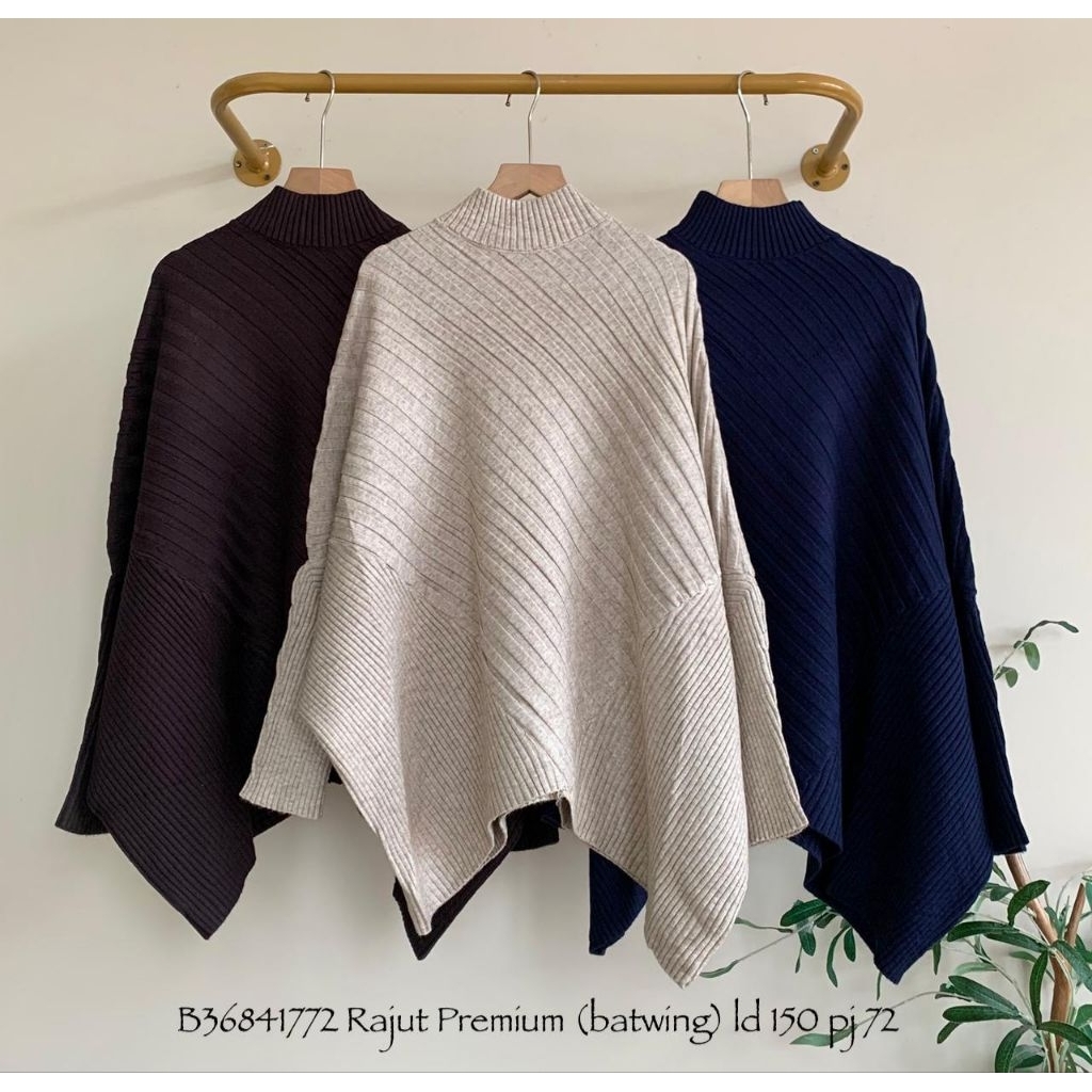 Real pic ORIGINAL dan TERMURAH Cardigan Rajut PREMIUM Butik / Cardi Jumbo Rajut PREMIUM Bangkok / Ou