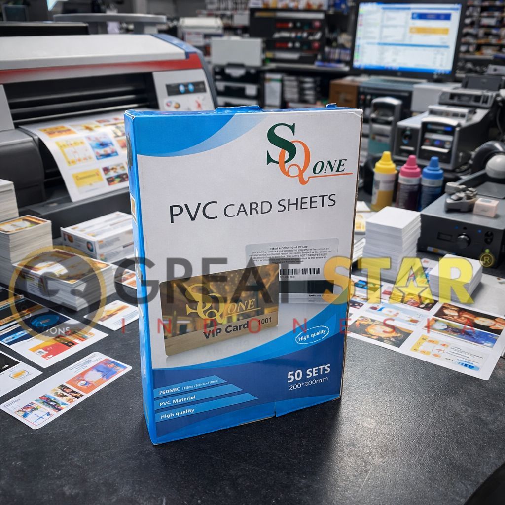 PVC MERK SQ ONE 50 SETS 760MICRON