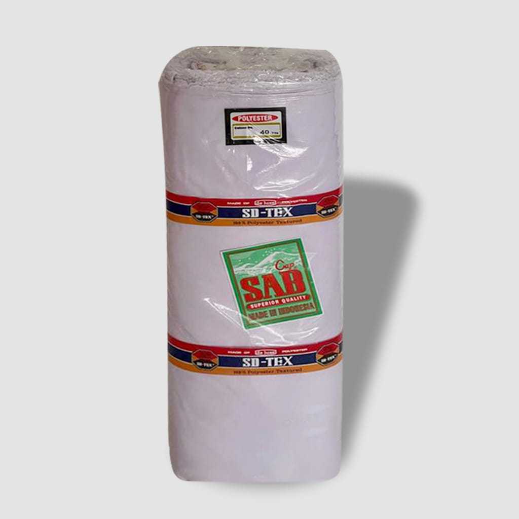 PER METER KAIN PRODUKSI EMBROIDERY BORDIR MATADOR KAIN SAKURA EMBLEM SD- TEX