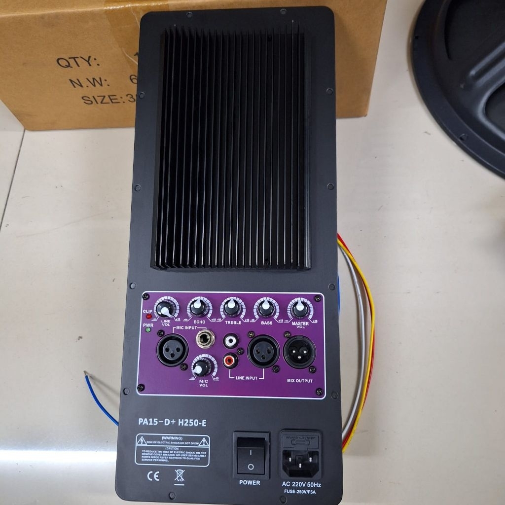 POWER KIT MESIN SPEAKER AKTIF CLASS H PB250A