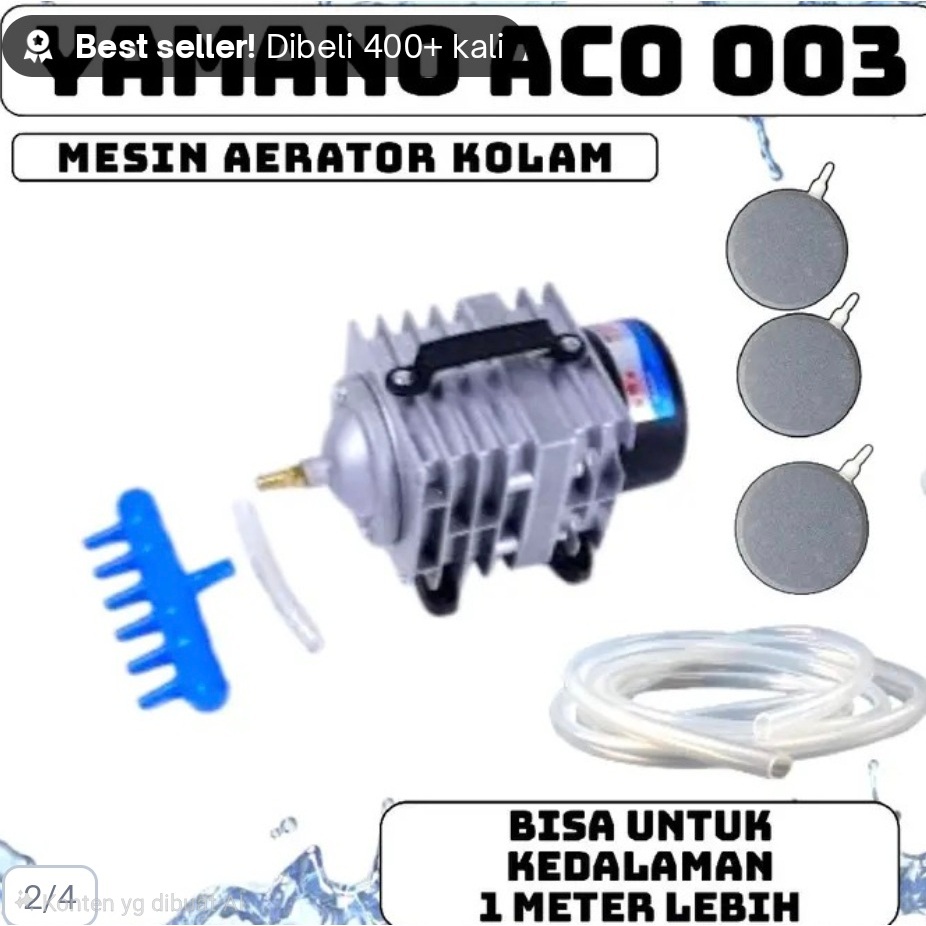 YAMANO ACO 003 MESIN AERATOR KOLAM BESAR - YAMANO ACO 003, PAKET LENGKAP