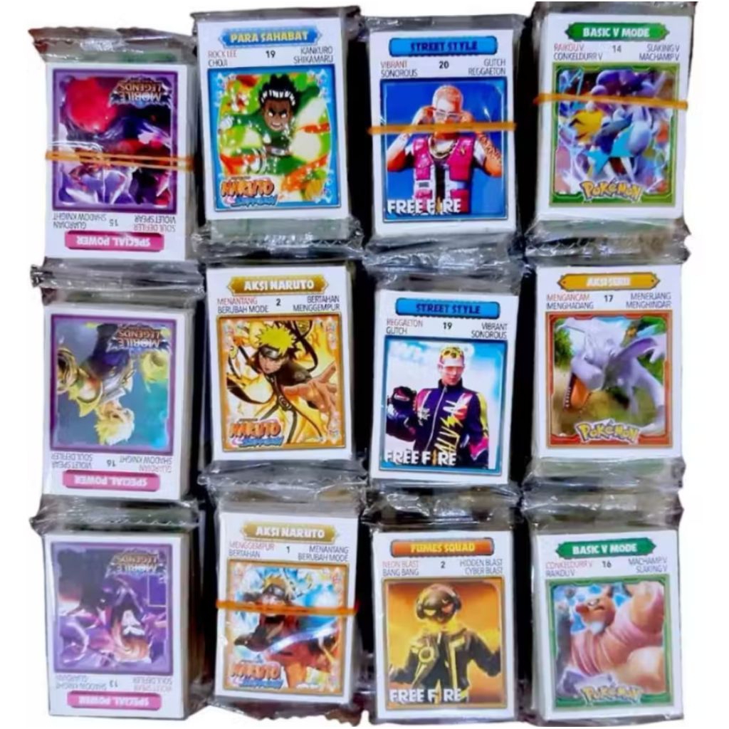 KARTU KWARTET //DG// KARTU KWARTET TEBAL BAGUS (DG) / KARTU WAYANG PREMIUM