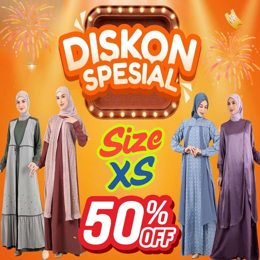 PROMO GAMIS NIBRAS 50% SIZE XS