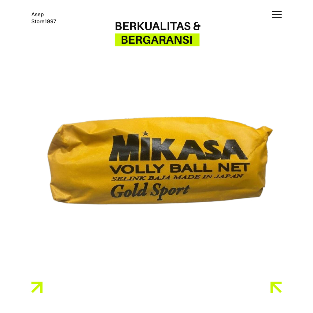 Net Voli Mikasa Golden Sport Grade Original Selink Baja Grade Original
